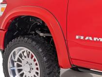Sport Fender Flares PSC Billet Silver Ram 1500 2WD/4WD (2019-2024) Rough Country