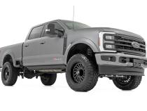Sport Fender Flares JS Iconic Silver Ford F-250/F-350 Super Duty (23-26) Rough Country