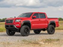Fender Flares Sport KAD Gun Metal Nissan Frontier 2WD/4WD (2022-2026) Rough Country