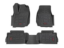 Sure-Fit Floor Mats Front &amp;amp; Rear Double Cab Toyota Tacoma (24-26) Rough Country