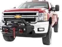 EXO Winch Mount System 11-19 Chevrolet Silverado 2500/3500 Rough Country