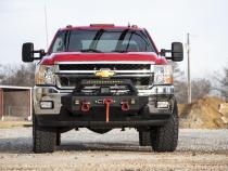 EXO Winch Mount System 11-19 Chevrolet Silverado 2500/3500 Rough Country