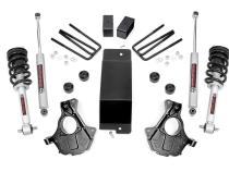 3.5 Inch Suspension Lift Knuckle Kit w/Struts 14-18 Silverado/Sierra 1500 4WD Aluminum &amp;amp; Stamped Steel Rough Country