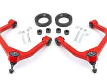 1.75 Inch Leveling Kit Forged Red UCA AT4 GMC Sierra 1500 (2019-2026) Rough Country