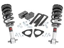 2.5 Inch Lift Kit Alu/Cast Steel M1 Strut Silverado/Sierra 1500 (07-18) Rough Country