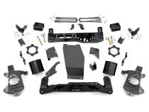 5 Inch GMC Suspension Lift Kit 14-18 Sierra 1500 Denal 4WD w/MagneRide Aluminum &amp;amp; Stamped Steel Rough Country