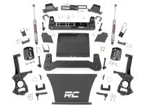 6 Inch Suspension Lift Kit Strut Spacers 19-20 Silverado 1500 4WD/2WD Rough Country