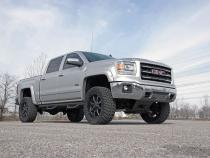 5 Inch Suspension Lift Kit w/N3 Shocks &amp;amp; Struts 14-18 Silverado/Sierra 1500 4WD Aluminum/Stamped Steel Rough Country