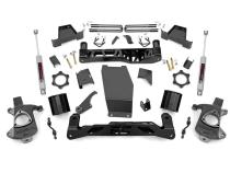 6 Inch Suspension Lift Kit w/N3 14-18 Silverado/Sierra 1500 4WD Aluminum/Stamped Steel Rough Country