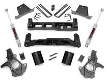 7.5 Inch Suspension Lift Kit w/N3 Shocks 07-13 Silverado/Sierra 1500 Rough Country