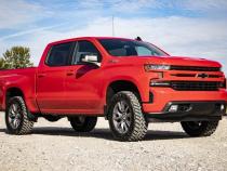 3.5 Inch Lift Kit N3 Struts Rear Mono Leaf Red Chevy Silverado 1500 (22-24) Rough Country