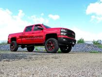 7 Inch Suspension Lift Kit Lifted Struts 14-18 Silverado/Sierra 1500 4WD Aluminum Rough Country