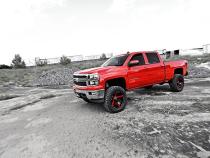 7 Inch Suspension Lift Kit Lifted Struts 14-18 Silverado/Sierra 1500 4WD Aluminum Rough Country