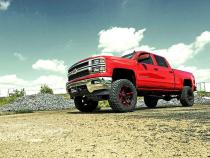 7 Inch Suspension Lift Kit Lifted Struts 14-18 Silverado/Sierra 1500 4WD Aluminum Rough Country