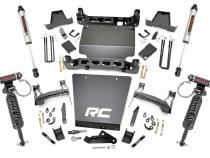 7 Inch Lift Kit Bracket Vertex/V2 Shks 14-16 Chevy/GMC 1500 Rough Country