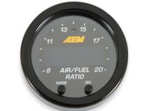 X-Series Wideband UEGO AFR Gauge Kit X-Digital Technology 8.501 to 181 AFR Scale AEM Electronics