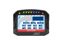 CD-5L Carbon Logging Display 5-inch diagonal screen, carbon fiber composite enclosure, wiring harness included AEM Electronics