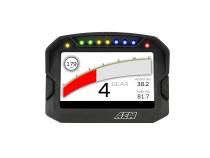 CD-5L Carbon Logging Display 5-inch diagonal screen, carbon fiber composite enclosure, wiring harness included AEM Electronics