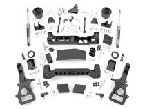 6 Inch RAM Suspension Lift Kit 19-20 RAM 1500 4WD 22XL Factory Wheel Models Rough Country