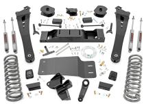 5 Inch Suspension Lift Kit Coil Springs Radius Arms 19-Up RAM 2500 4WD Diesel Rough Country
