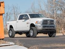 5.0 Inch Dodge Suspension Lift Kit Dual Rate Coil Springs Radius Arms 14-18 Ram 2500 4WD Diesel Rough Country