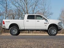 5 Inch Lift Kit FR Gas Coil Radius Arms 14-18 Ram 2500 4WD Rough Country