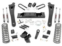 5 Inch Dodge Radius Arm Suspension Lift Kit 19-Up RAM 3500 4WD Diesel, Dual Rear Wheels Rough Country
