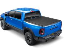 Revolver X2 Hard Rolling Truck Bed Cover 2007-2021 Toyota Tundra 5 Foot 6 Inch Bed with Deck Rail System without Trail Special Edition Storage Boxes BAK