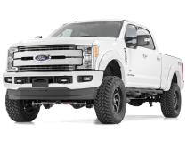 4.5 Inch Suspension Lift Kit w/Front Drive Shaft Vertex 17-19 F-250/350 4WD 4 Inch Axle Diesel Rough Country
