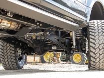 6 Inch Suspension Lift Kit w/Radius Arms &amp;amp; V2 Shocks No Overload Springs 4 Inch Axle Diam 17-19 F-250/350 4WD Diesel Rough Country