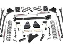 6 Inch Ford 4-Link Suspension Lift Kit 17-19 F-250 4WD Diesel w/Overloads Rough Country