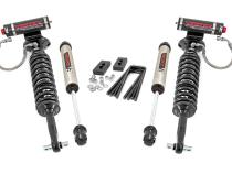 2.0 Inch Ford Leveling Lift Kit w/Vertex and V2 Shocks For 2021 F-150 Rough Country