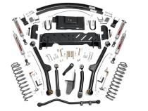 4.5 Inch Jeep Long Arm Suspension Lift Kit 84-01 XJ Cherokee-2.5L/4.0L/NP242 Rough Country