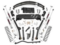 4.5 Inch Jeep Long Arm Suspension Lift System 84-01 XJ Cherokee-2.5L/4.0L/NP242 Rough Country