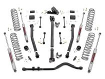 3.5 Inch Jeep Suspension Lift Kit Preminum N3 Stage 2 Coils &amp;amp; Adj. Control Arms 18-20 Wrangler JL-2 Door Rough Country