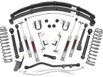 4.5 Inch Jeep X-Series Suspension Lift System 84-01 Cherokee XJ Rough Country