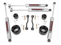 2.5 Inch Jeep Suspension Lift Kit w/N3 Shocks 20-UP Gladiator Rough Country