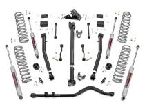 3.5 Inch Jeep Suspension Lift Kit Premium N3 Stage 2 Coils &amp;amp; Adj. Control Arms 18-20 Wrangler JL Rough Country