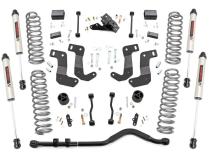 3.5 Inch Jeep Suspension Lift Kit Control Arm Drop &amp;amp; V2 Shocks 18-20 Wrangler JL Rough Country