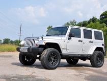 3.25 Inch Jeep Suspension Lift Kit w/V2 Shocks 07-18 Wrangler JK Unlimited Rough Country