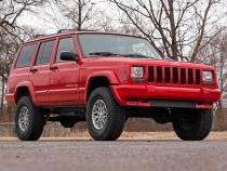 Jeep Cherokee XJ 3 Inch Series II Suspension Lift Kit W/V2 Shocks Add-A-Leaf For 84-01 Jeep Cherokee XJ Rough Country