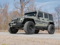 4 Inch Jeep X-Series Suspension Lift Kit w/V2 Shocks 07-18 Wrangler JK Unlimited Rough Country