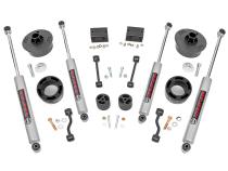 2.5 Inch Jeep Suspension Lift Kit 18-20 Wrangler JL 2/4 Door W/Premium N3 Shocks Rough Country