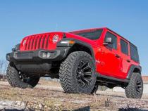 2.5 Inch Jeep Suspension Lift Kit V2 Shocks &amp;amp; Springs 18-20 Wrangler JL Rough Country