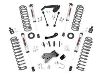 4 Inch Jeep Suspension Lift Kit V2 Monotube Shocks 07-18 Wrangler JK Unlimited Rough Country