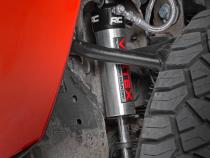 Front Adjustable Vertex Shocks 11-19 Silverado/Sierra 2500/3500 for 3-4.5 Inch Lifts Rough Country