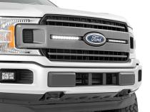 10-Inch Slimline Cree LED Light Bars Pair Chrome Series Rough Country