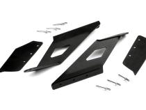 54 Inch Curved LED Light Bar Upper Windshield Mounts 14-18 Silverado/Sierra 1500 Rough Country
