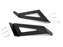 Ford 54 Inch Curved LED Light Bar Upper Windshield Mounts 99-16 F-250/F-350 Super Duty Rough Country