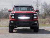 Chevrolet 30 Inch Curved Cree LED Grille Kit Dual Row 14-15 Silverado 1500 Rough Country